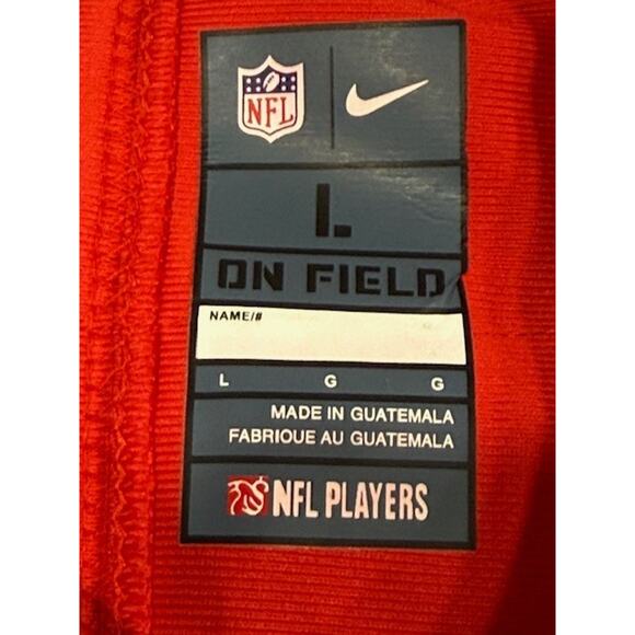 NWT Nike Travis Kelce #87 Kanas City Chiefs Super Bowl LVII Jersey-Size L - Picture 14 of 16